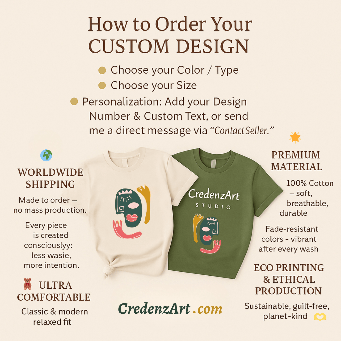 {{ product_title }} | CredenzArt, Custom Shirts, Vintage Clothing, Personalized gifts