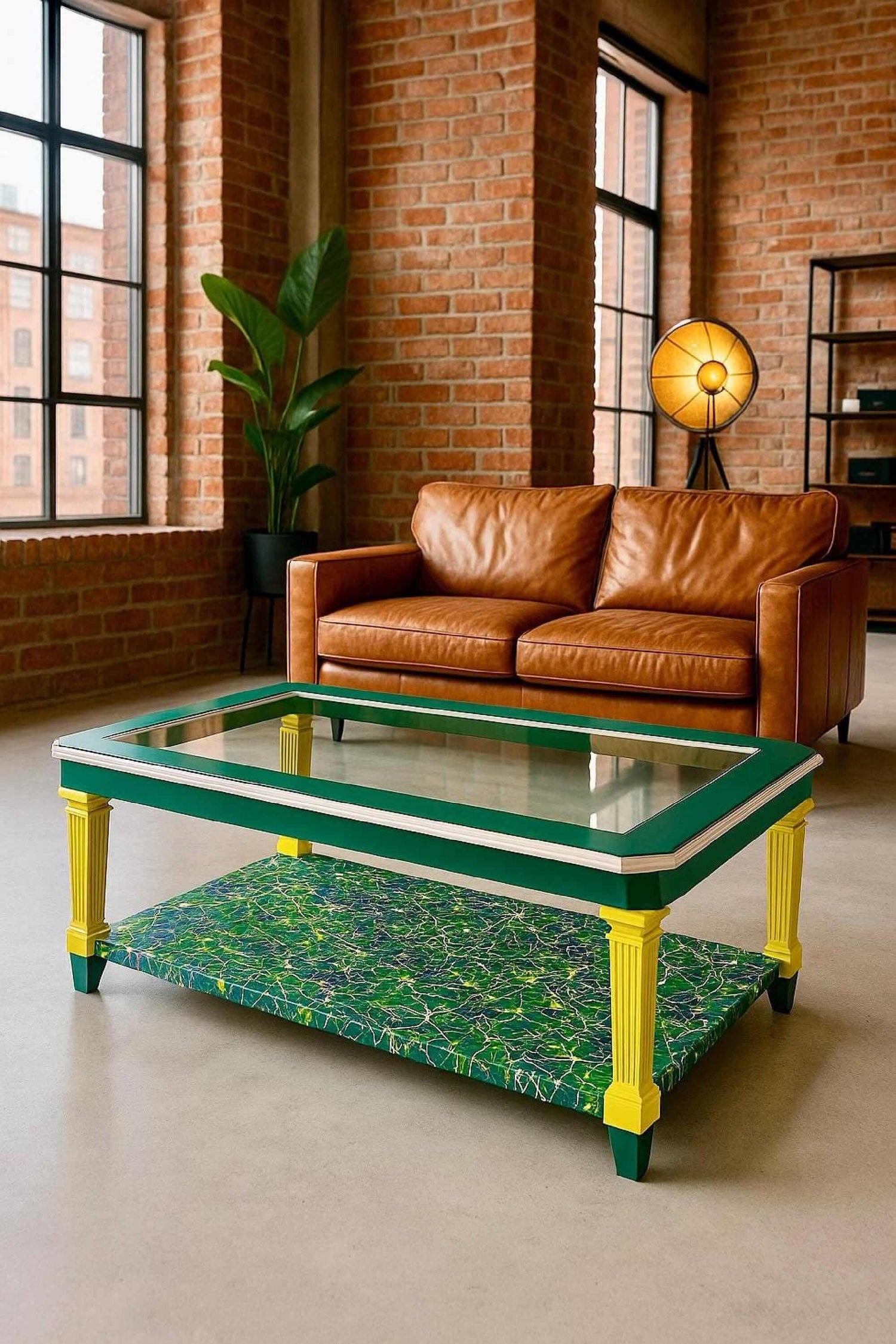 Furniture Pop Art coffee accent table by CredenzArt