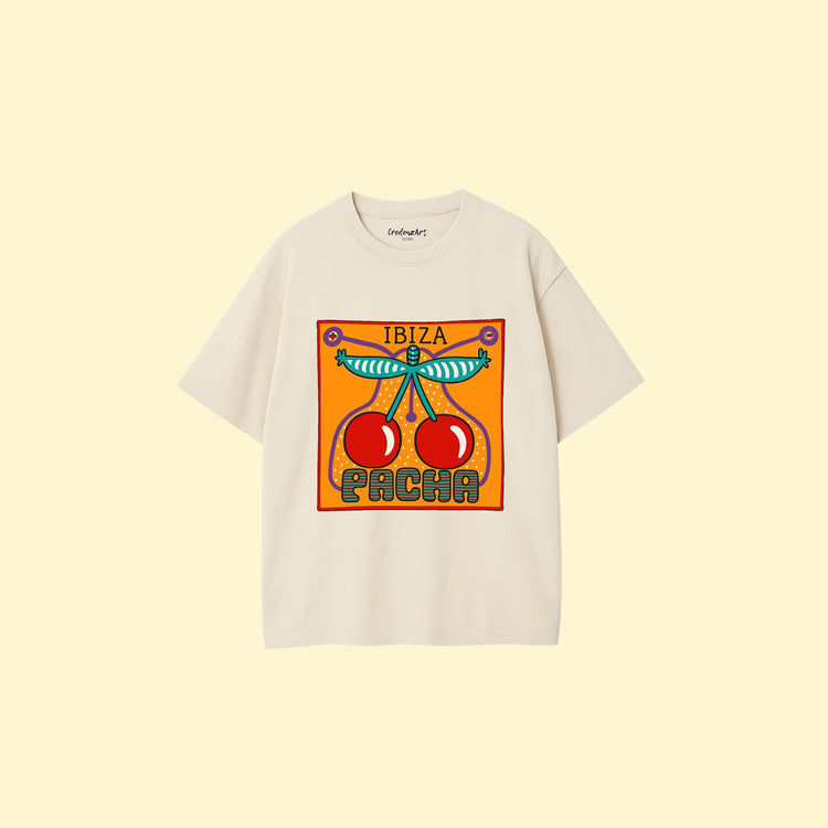 🪩 Ibiza 80s — Retro Island Pacha - Retro Ibiza T-shirts - CredenzArt
