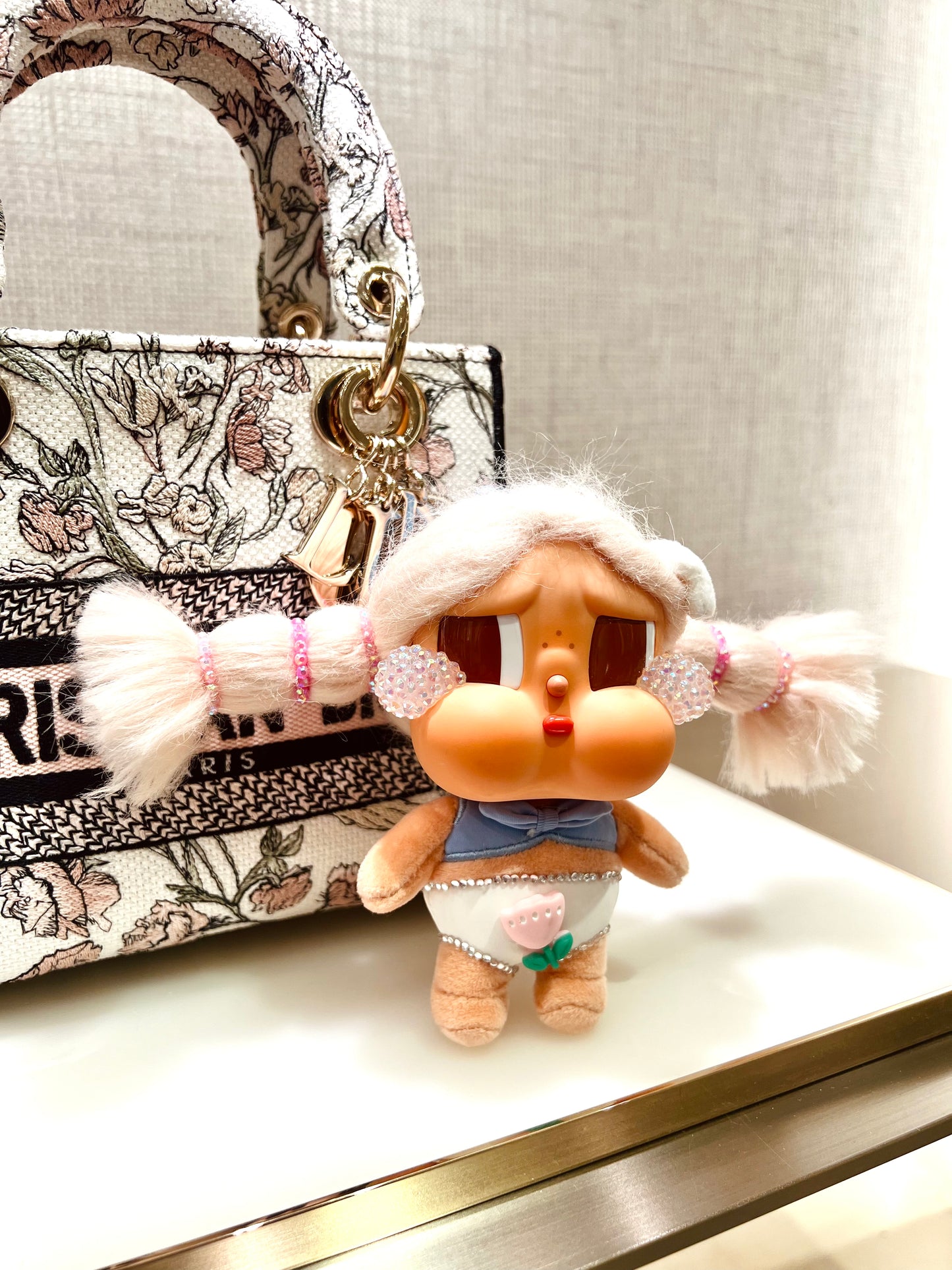  custom crybaby with handcrafted accessories | pop mart collectible doll