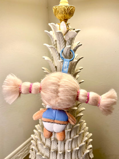 handmade crybaby figurine back | custom pop mart baby collectible